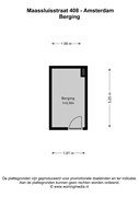 Maassluisstraat 408 - Amsterdam - Berging - 2D.jpg